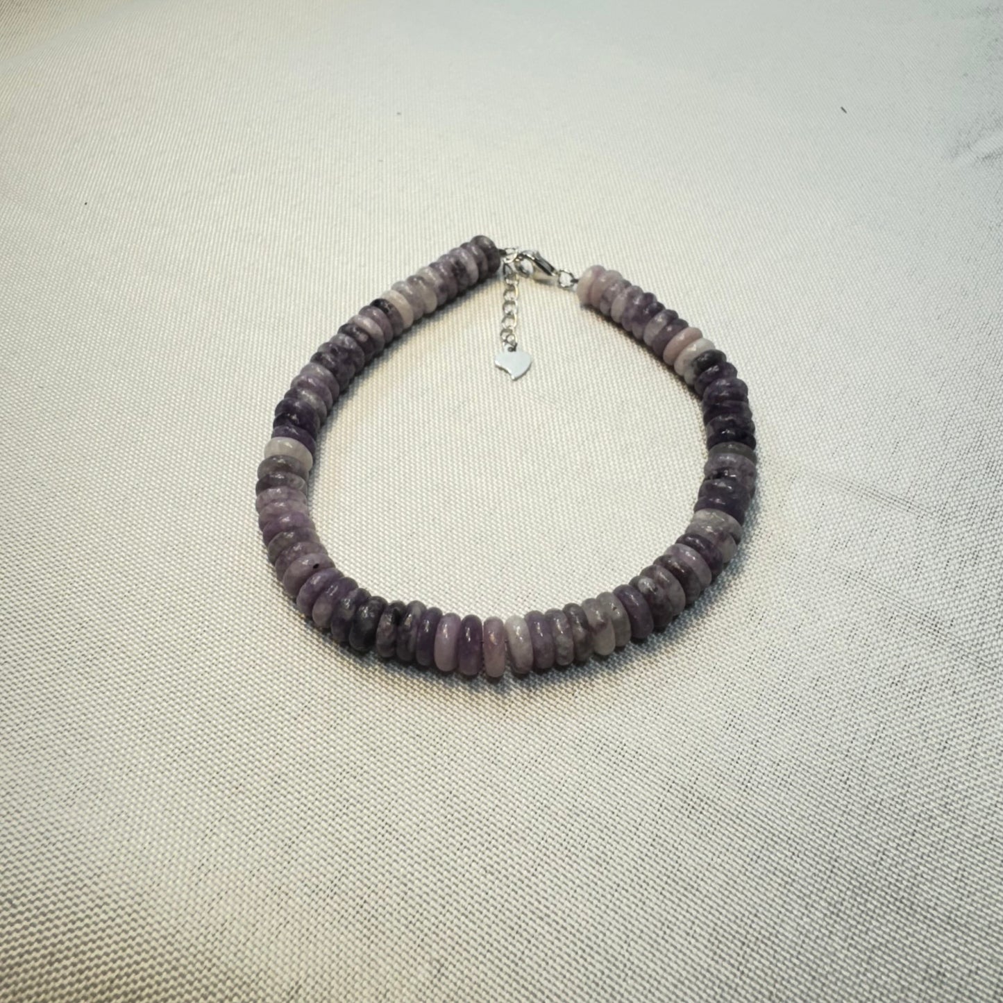 Purple Mica Adjustable Bracelet