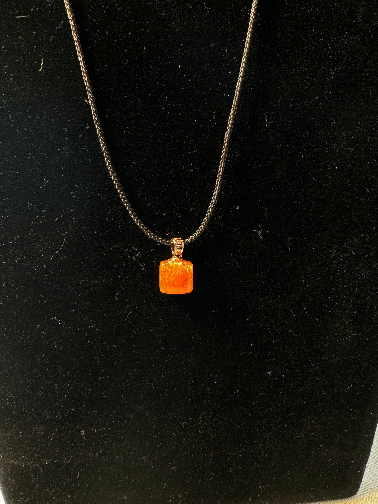 Spessartine Garnet Pendant Necklace