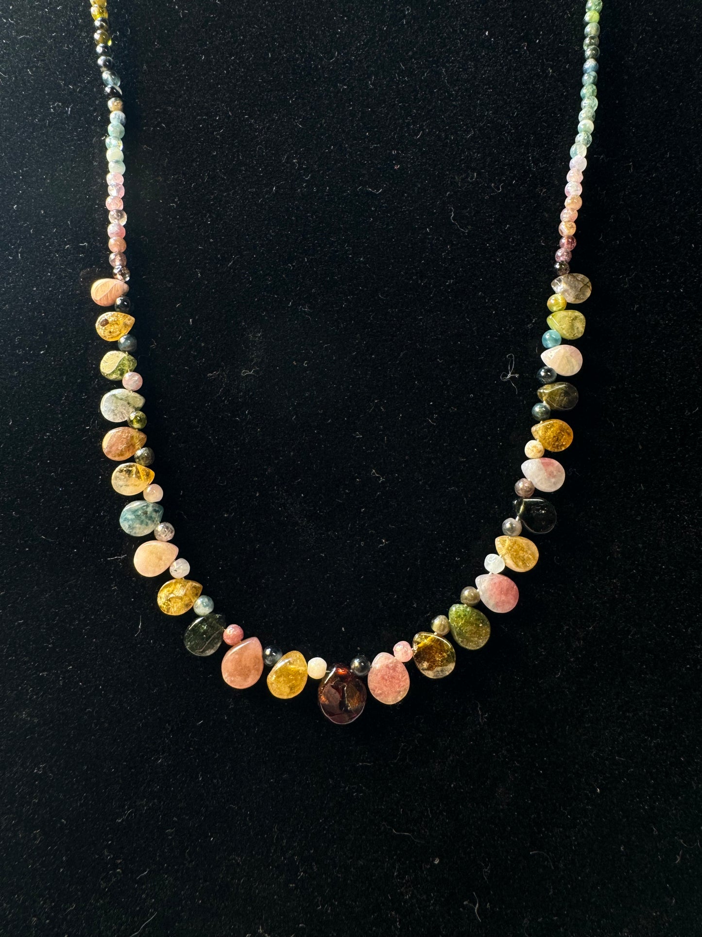 Multicolored Tourmaline Necklace