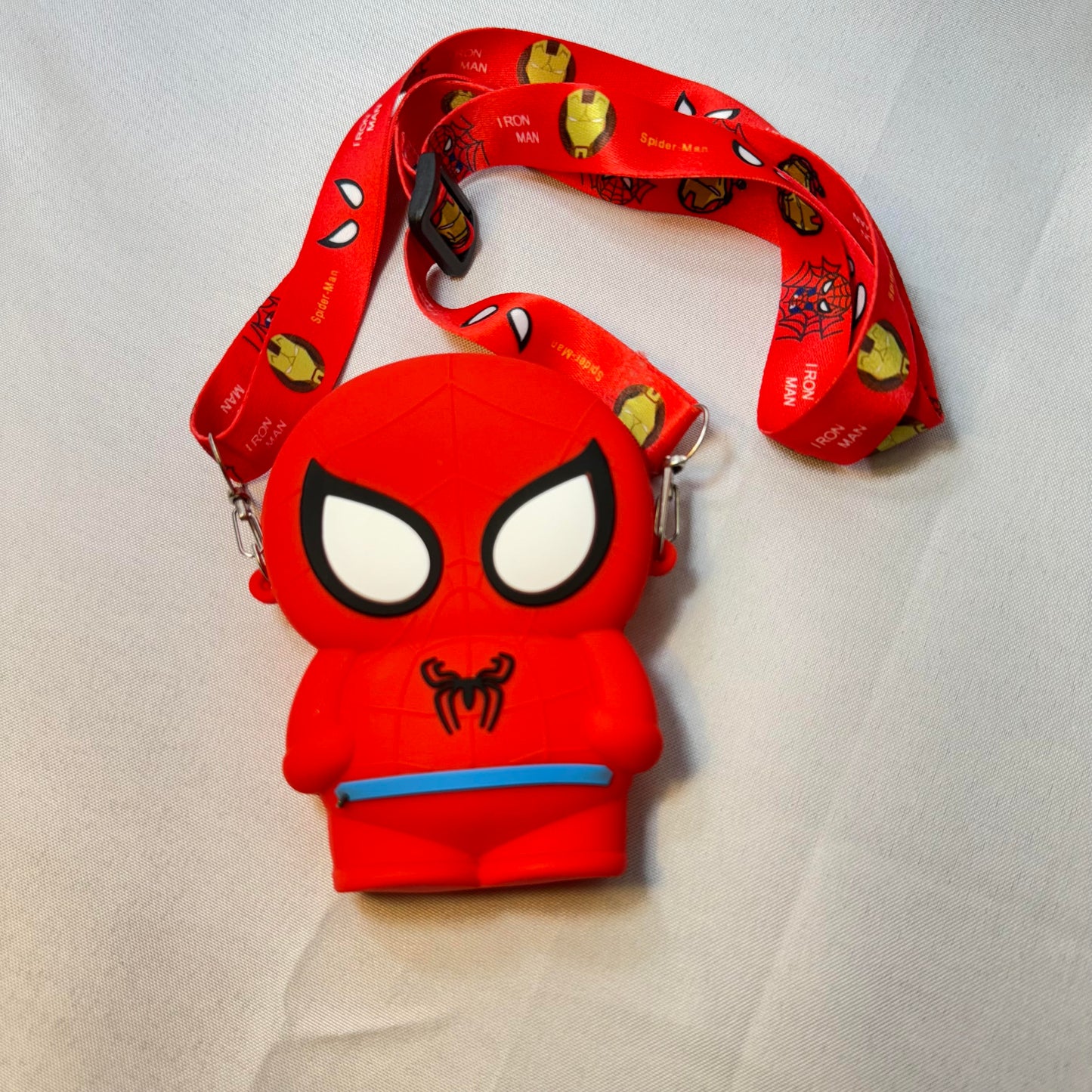 Superhero Silicone Character Crossbody Bags