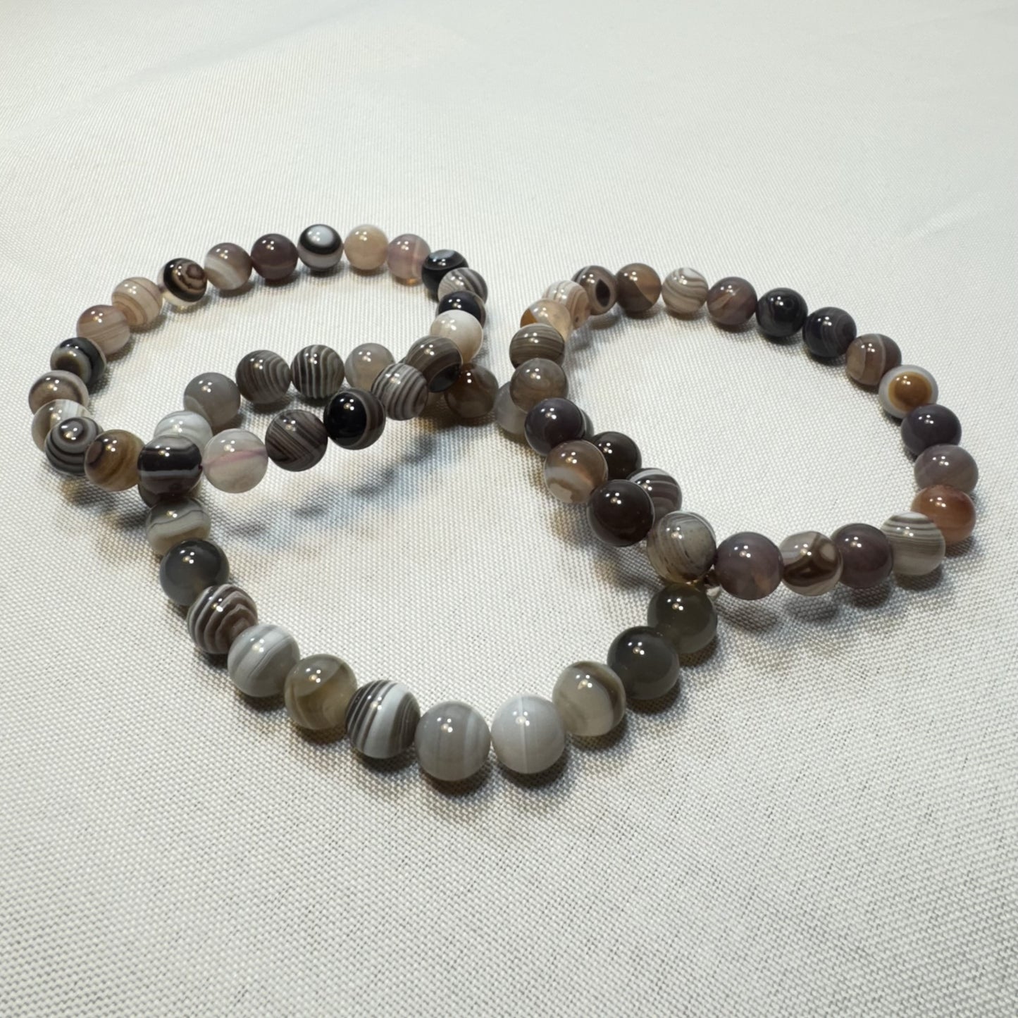 Botswana Agate Stretch Bracelet