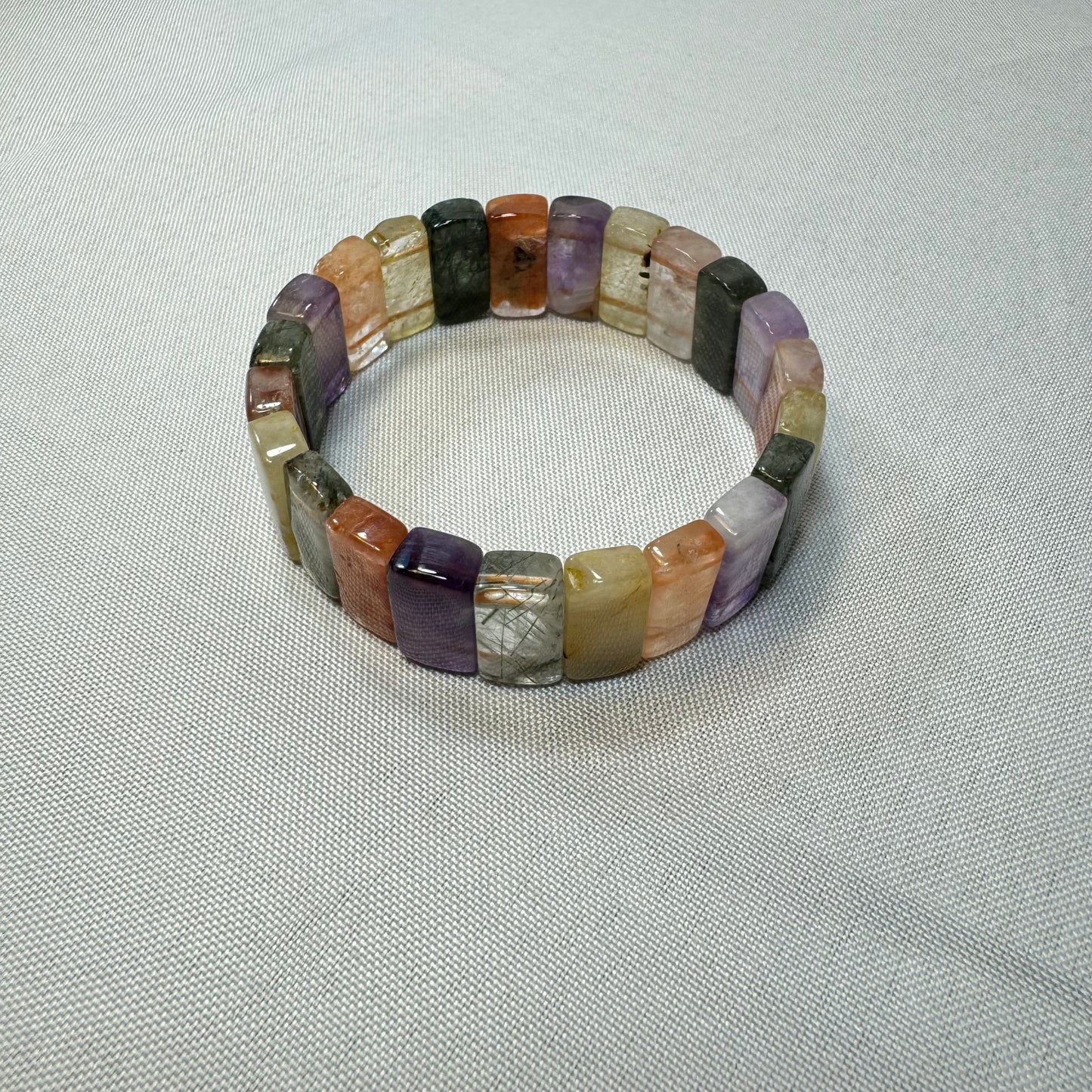 Mixed Gemstone (Soft Bangle) Bracelet