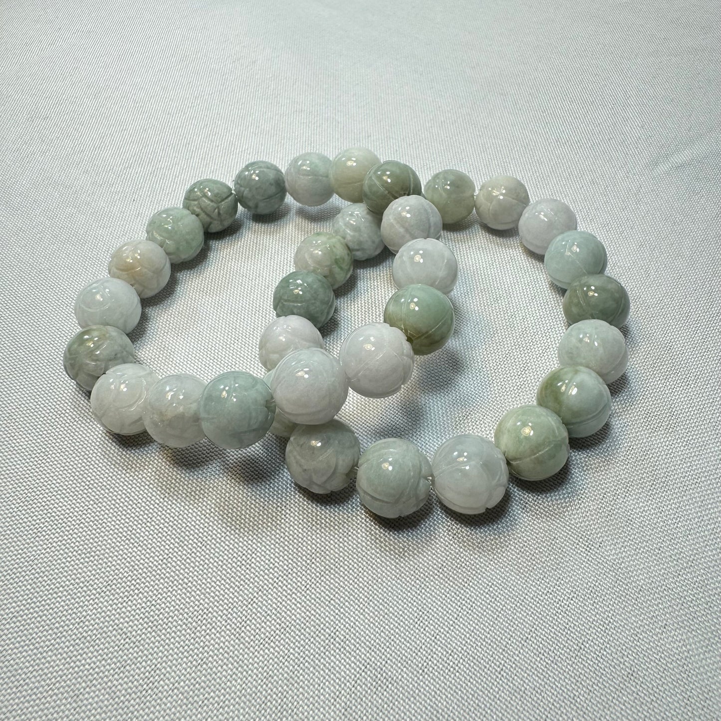 Burmese Jadeite Stretch Bracelet