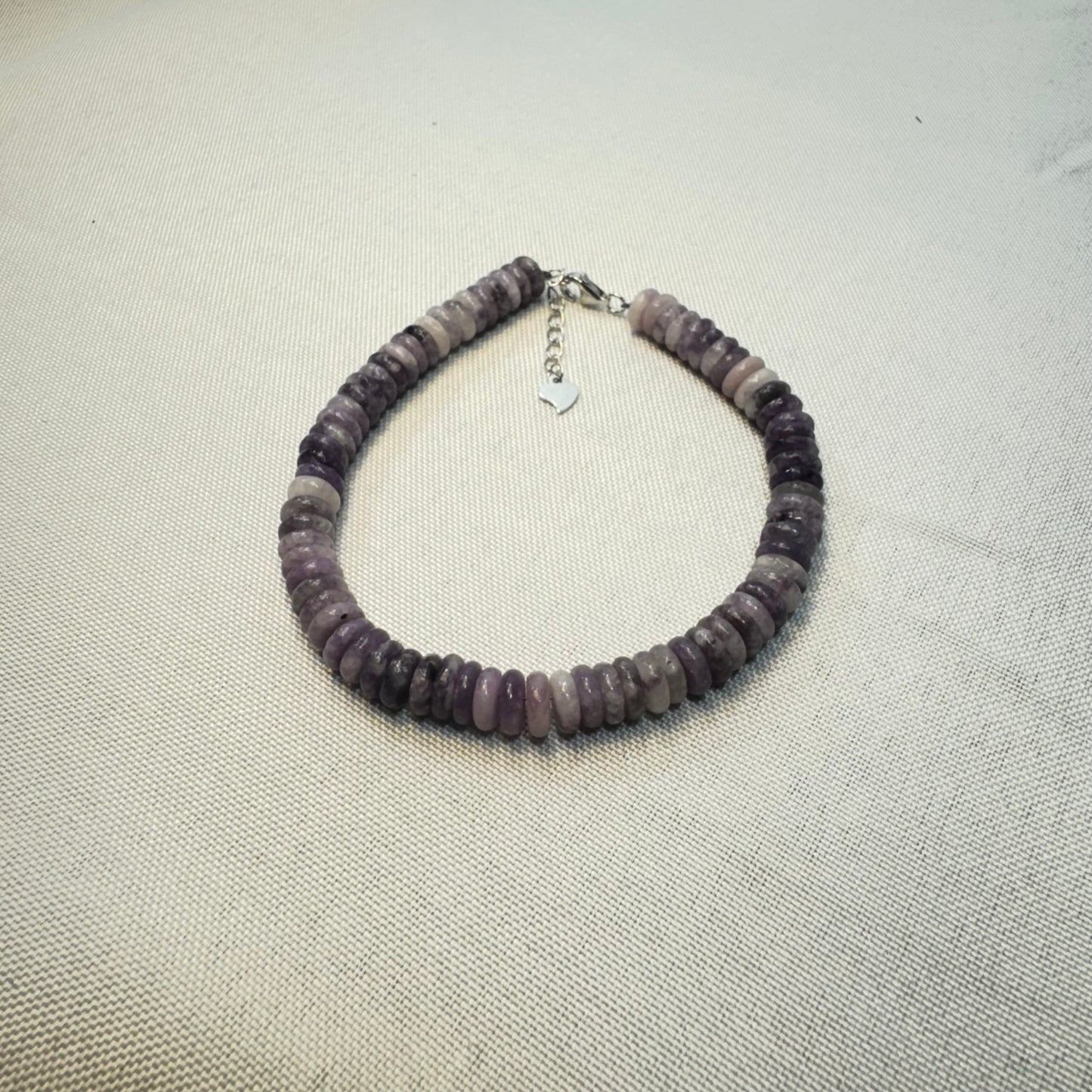 Purple Mica Adjustable Bracelet