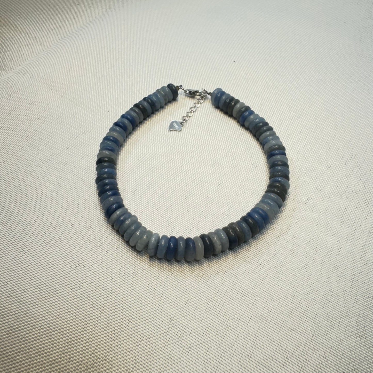 Blue Apatite Adjustable Bracelet