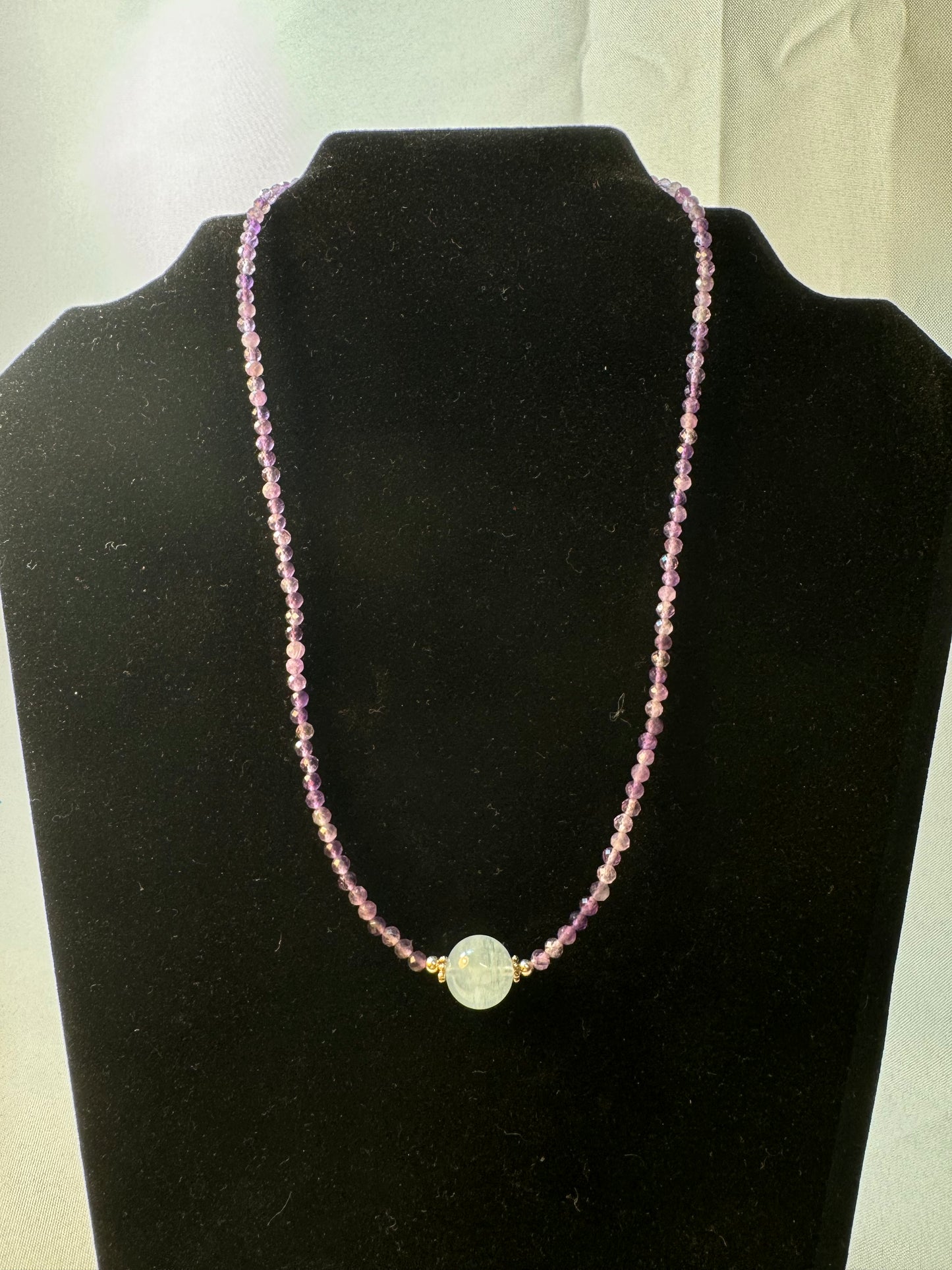 Brazilian Lavender Kunzite Necklace