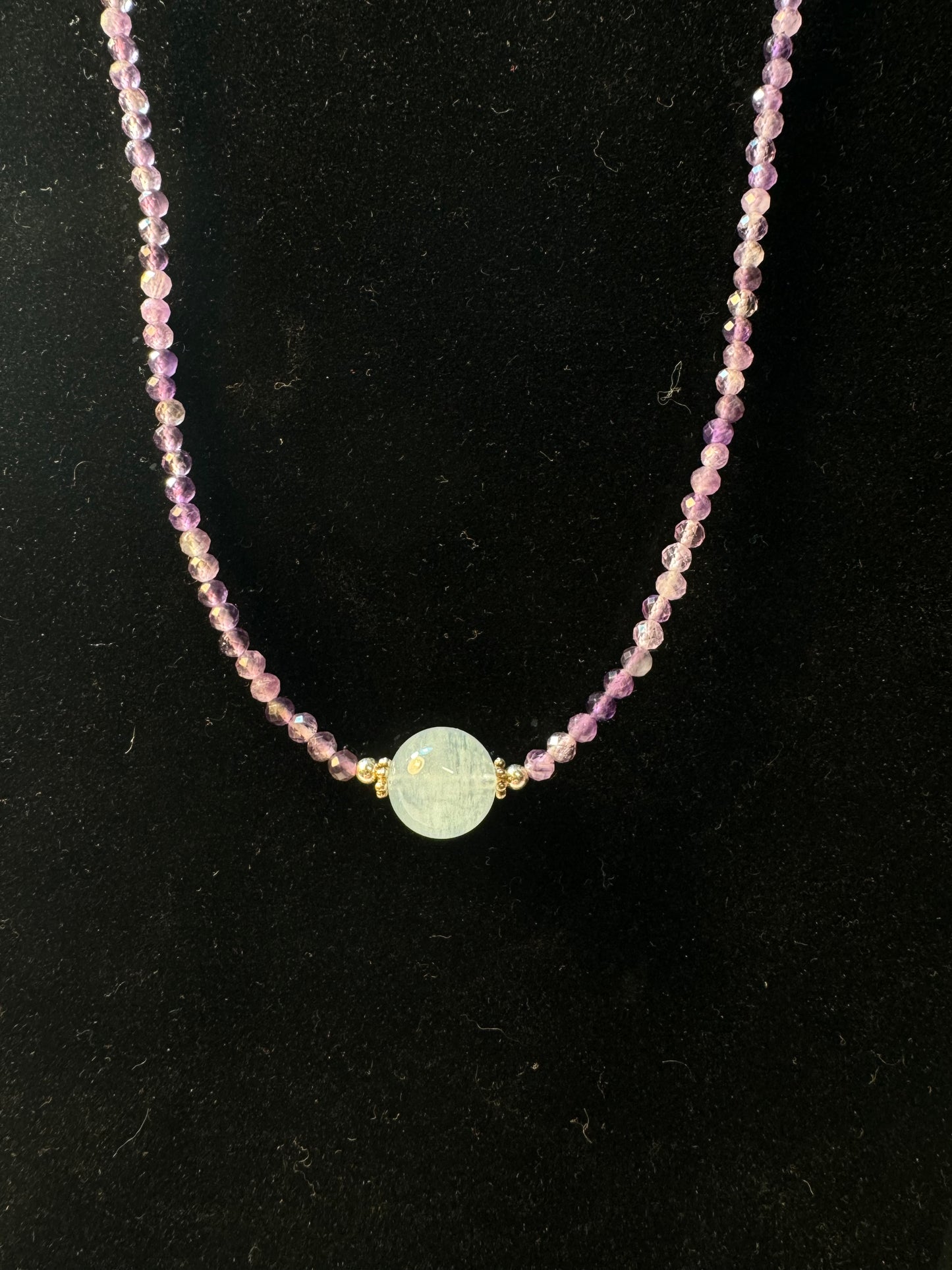 Brazilian Lavender Kunzite Necklace