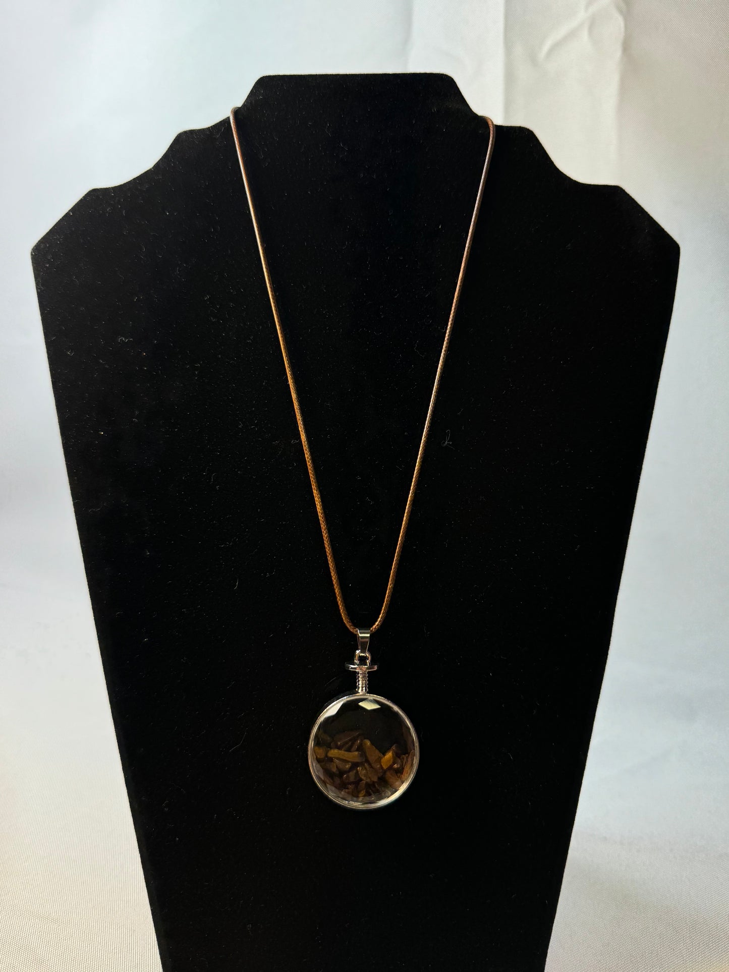 Circular Wishing Bottle Necklace