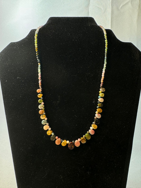 Multicolored Tourmaline Necklace