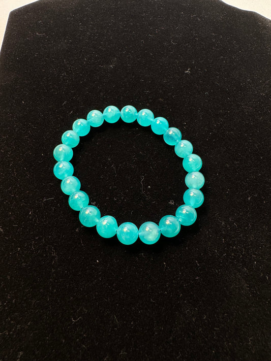 Amazonite Beaded Stretch Bracelet