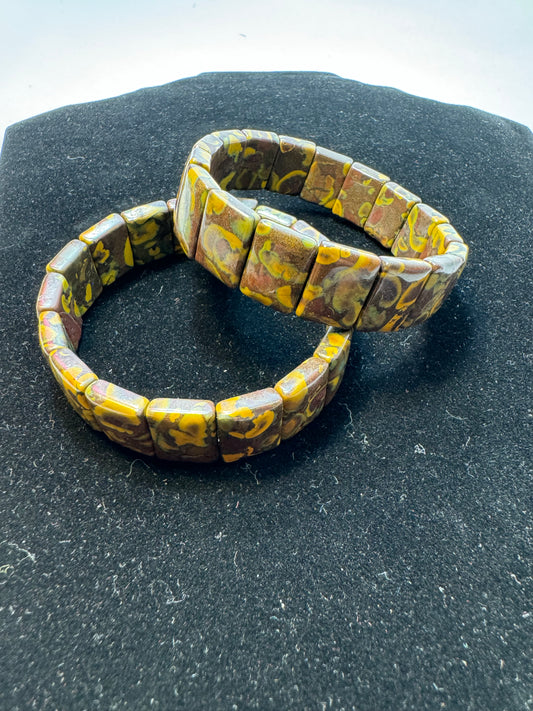 Pietersite Bangle Stretch Bracelet