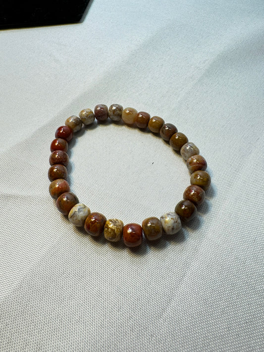 Picasso Jasper Stretch Bracelet