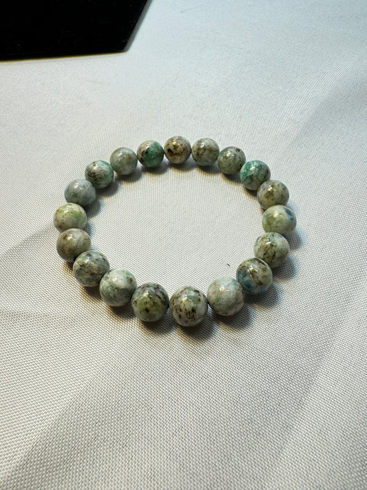 African Turquoise Stretch Bracelet