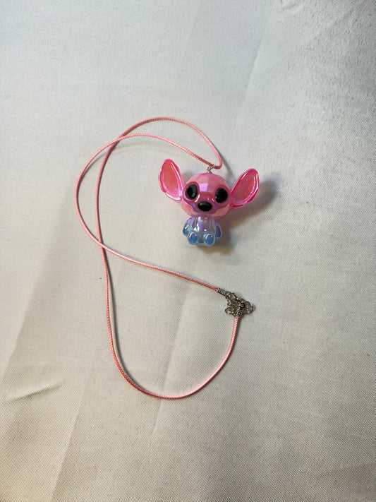 Colorful Crystal Stitch Character Necklaces