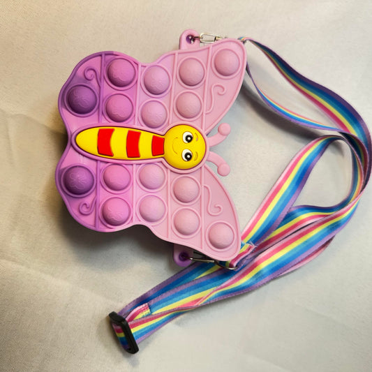 Kids Silicone Character Crossbody Bags